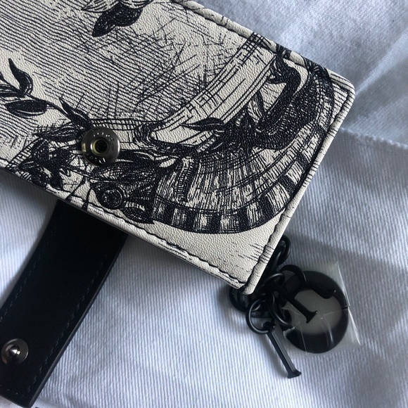 Dior Bags Lady Dior Toile De Jouy Carnivora Card Holder Poshmark